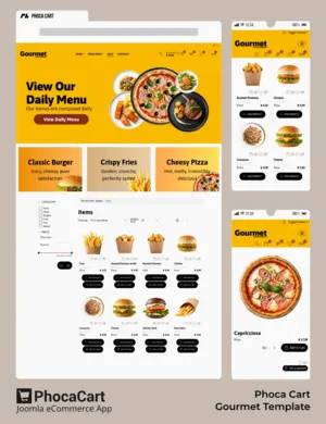 Phoca Gourmet Template