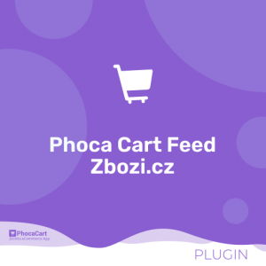 Phoca Cart Feed Zboží.cz Plugin