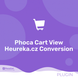 Phoca Cart View Heureka.cz Conversion Plugin