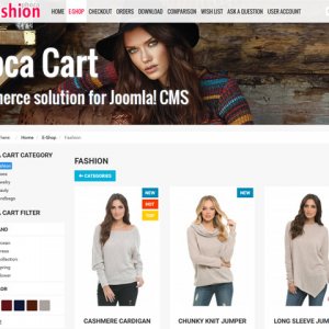 Phoca Fashion Template